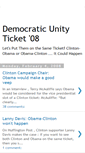 Mobile Screenshot of clinton-and-obama.blogspot.com