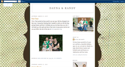 Desktop Screenshot of daynaandrandy.blogspot.com