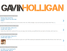 Tablet Screenshot of gavinholligan.blogspot.com