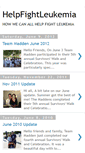 Mobile Screenshot of helpfightleukemia.blogspot.com