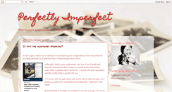 Desktop Screenshot of perfectlyimperfect-i.blogspot.com