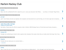 Tablet Screenshot of harlemhockeyclub.blogspot.com