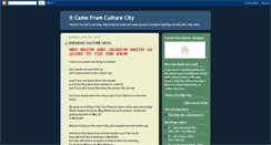 Desktop Screenshot of itcamefromculturecity.blogspot.com