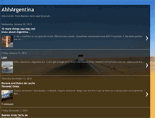 Tablet Screenshot of ahhargentina.blogspot.com