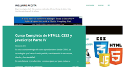 Desktop Screenshot of ingenierojairoacosta.blogspot.com