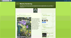 Desktop Screenshot of mainelygardening.blogspot.com