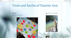 Desktop Screenshot of danetteann.blogspot.com