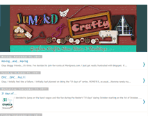 Tablet Screenshot of jumbledcrafty.blogspot.com