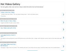 Tablet Screenshot of hotsvideomusic.blogspot.com