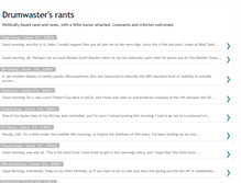 Tablet Screenshot of drumwaster.blogspot.com