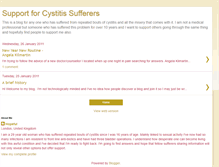 Tablet Screenshot of ihatecystitis.blogspot.com