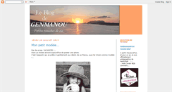 Desktop Screenshot of leblogdegenmanou.blogspot.com