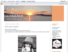 Tablet Screenshot of leblogdegenmanou.blogspot.com