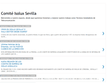 Tablet Screenshot of comiteisoluxsevilla.blogspot.com