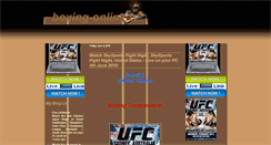 Desktop Screenshot of boxingonlinetv-masum.blogspot.com