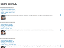 Tablet Screenshot of boxingonlinetv-masum.blogspot.com