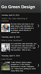 Mobile Screenshot of gogreendesign.blogspot.com