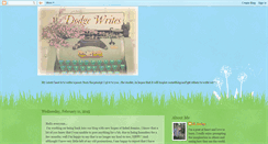 Desktop Screenshot of dodgewrites.blogspot.com