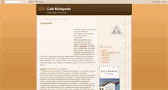 Desktop Screenshot of cafemalagueta.blogspot.com
