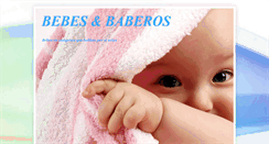 Desktop Screenshot of bebesybaberos.blogspot.com