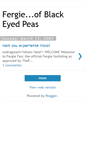 Mobile Screenshot of fergiefan.blogspot.com