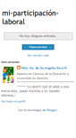 Mobile Screenshot of mi-participacion-laboral.blogspot.com