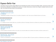 Tablet Screenshot of espacebellevue.blogspot.com
