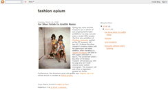 Desktop Screenshot of fashionopium.blogspot.com