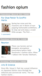 Mobile Screenshot of fashionopium.blogspot.com