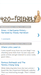 Mobile Screenshot of 420-friendly.blogspot.com