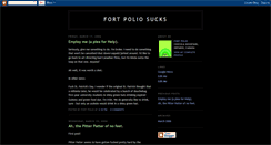 Desktop Screenshot of fortpolio.blogspot.com