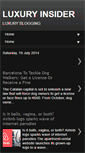Mobile Screenshot of luxury-insider.blogspot.com