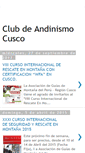 Mobile Screenshot of clubdeandinismocusco.blogspot.com