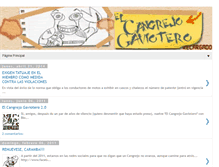 Tablet Screenshot of elcangrejogaviotero.blogspot.com