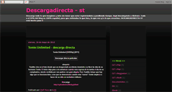 Desktop Screenshot of descargadirecta-st.blogspot.com