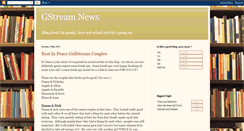 Desktop Screenshot of gstreamers.blogspot.com