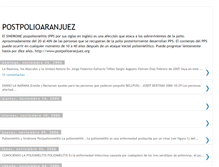 Tablet Screenshot of postpolioaranjuez.blogspot.com