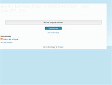 Tablet Screenshot of bandasanjuanevangelista.blogspot.com