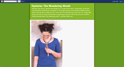 Desktop Screenshot of hysteriathewanderingwomb.blogspot.com