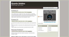 Desktop Screenshot of 4-arbitro.blogspot.com
