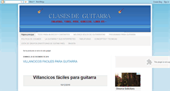 Desktop Screenshot of clasesdeguitarra-marcelino.blogspot.com