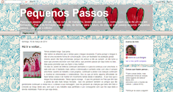 Desktop Screenshot of pequenospassos-luz.blogspot.com