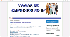 Desktop Screenshot of dfemprego.blogspot.com
