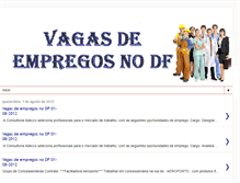 Tablet Screenshot of dfemprego.blogspot.com