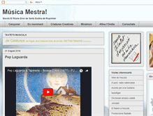 Tablet Screenshot of musicamestra.blogspot.com