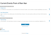 Tablet Screenshot of currenteventsfromapoorman.blogspot.com