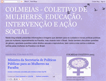 Tablet Screenshot of colmeiascoletivo.blogspot.com