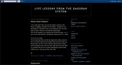 Desktop Screenshot of lessonsfromthedagobahsystem.blogspot.com