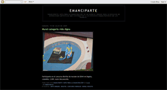 Desktop Screenshot of emancipacionyarte.blogspot.com
