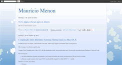 Desktop Screenshot of mauriciomenon.blogspot.com